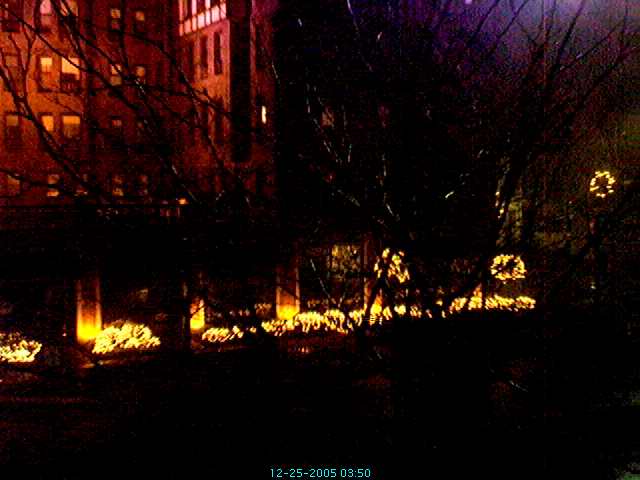 Christmas Eve, 9:50pm